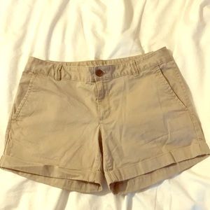 Banana republic khaki shorts